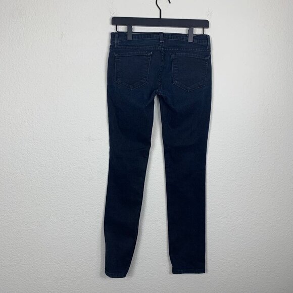 J Brand Pencil Leg Jeans Size 26 Dark Blue Wash 5-Pocket Stretch Denim - Picture 7 of 11